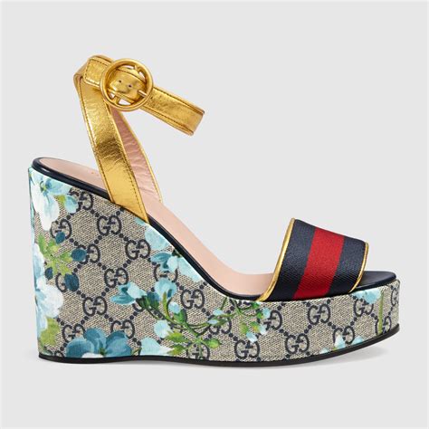 gucci wedge sandals.